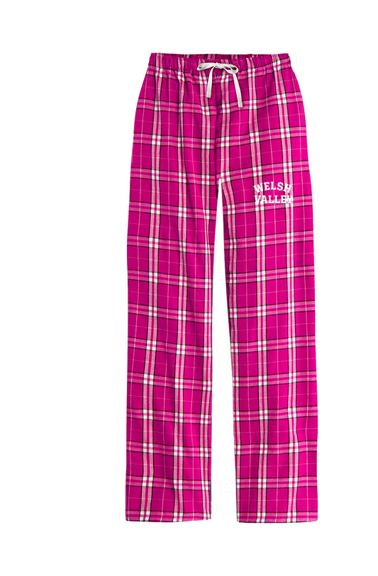 Welsh Valley Womens Flannel Plaid Pant