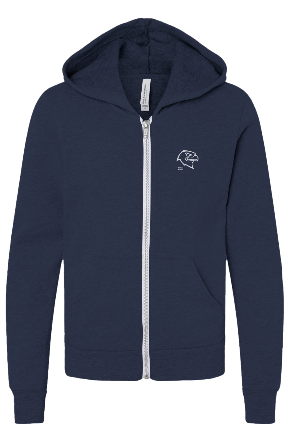 NMS Hawks Youth Sponge Fleece Full-Zip Hoodie