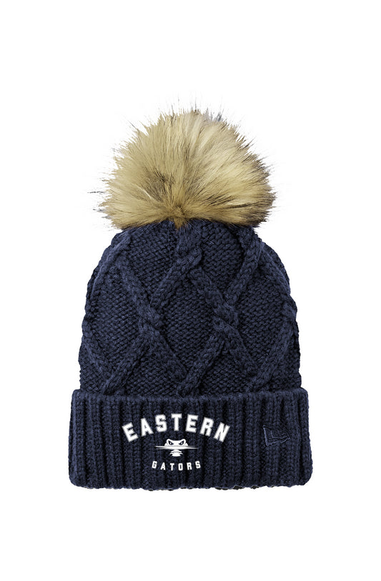 EMS New Era Faux Fur Pom Beanie