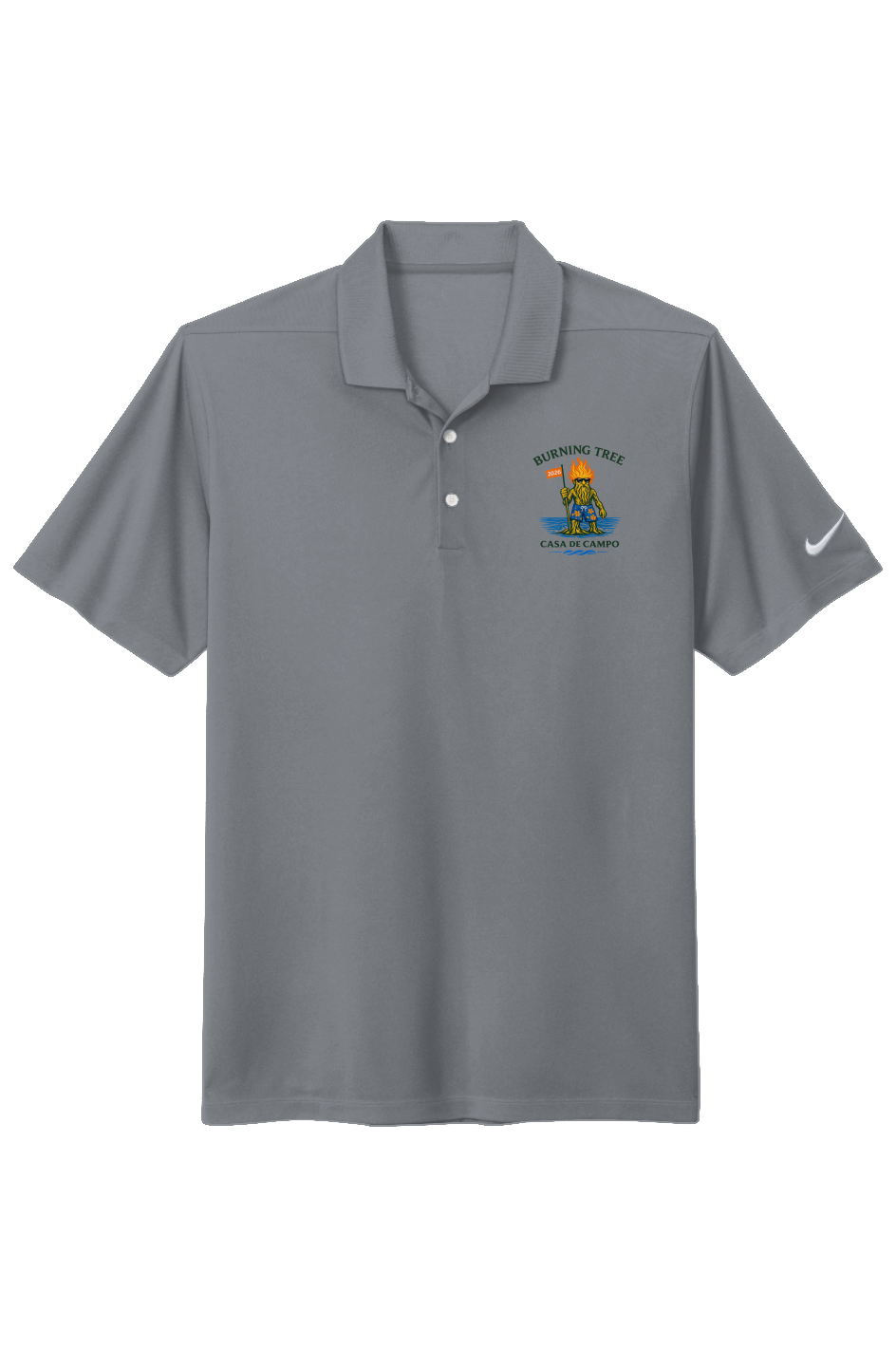 Burning Tree Nike Dri-FIT Micro Pique 2.0 Polo