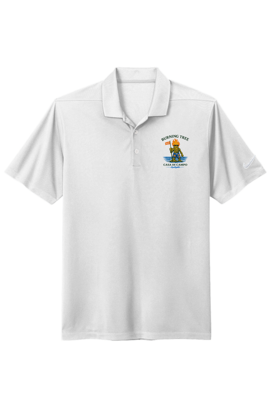 Burning Tree Nike Dri-FIT Micro Pique 2.0 Polo