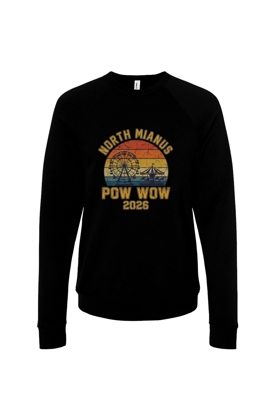 Pow Wow Bella Fleece Crewneck Sweatshirt