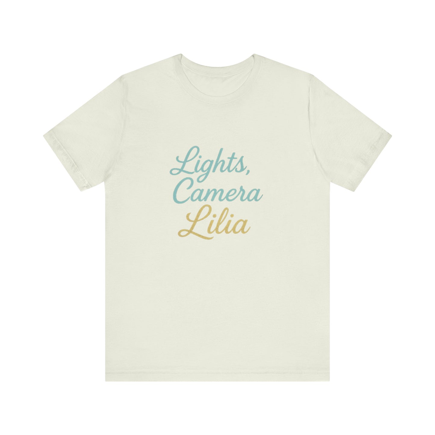Lights, Camera, Action Unisex Tee for Movie Lovers, Birthday Gift, Casual Wear, Party Essential, Star-Themed Celebration