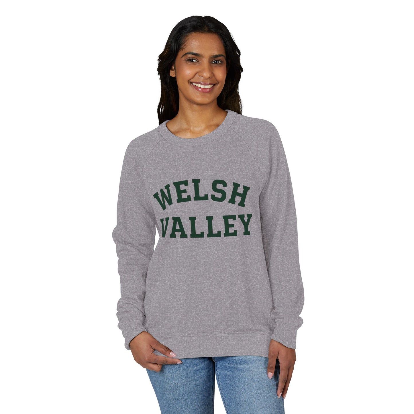 Welsh Valley Unisex French Terry Raglan Crewneck Sweatshirt, Comfy Crewneck for Casual Outings, Perfect for Fall & Winter, Great Gift [...]