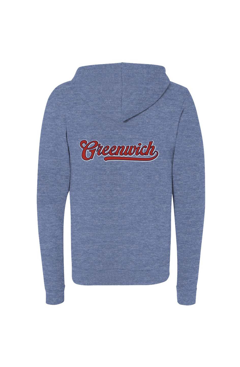 Greenwich Cooperstown Triblend Full-Zip Hoodie
