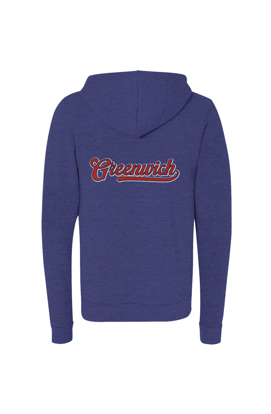 Greenwich Cooperstown Triblend Full-Zip Hoodie