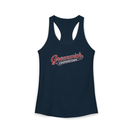 Greenwich Cooperstown Women's Ideal Racerback Tank