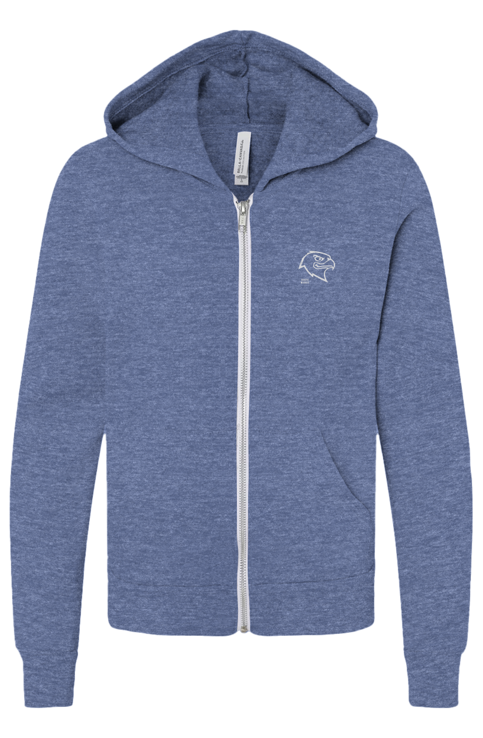 NMS Embroidered Youth Sponge Fleece Full Zip Hoodie