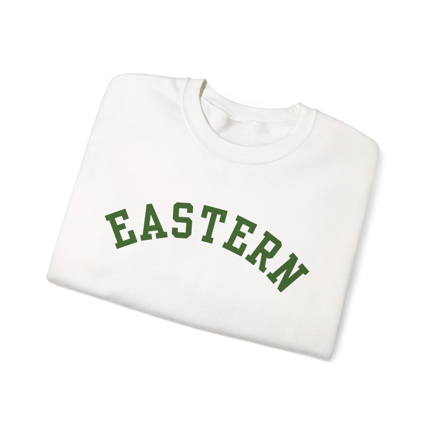 Cozy Eastern Collegiate Sweatshirt, Unisex Crewneck