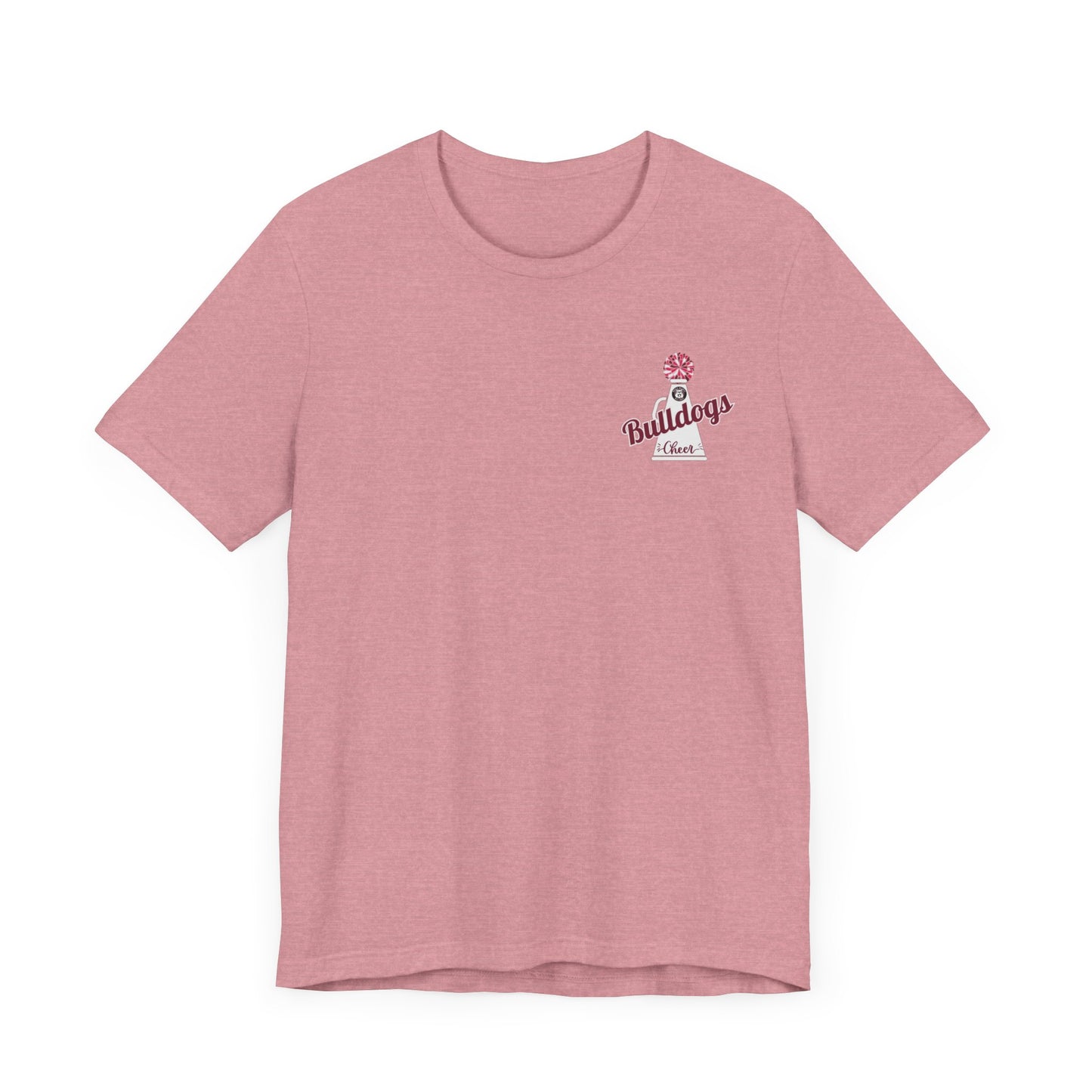 Bulldogs In My Cheerleader Era ADULT Unisex Jersey Short Sleeve Tee