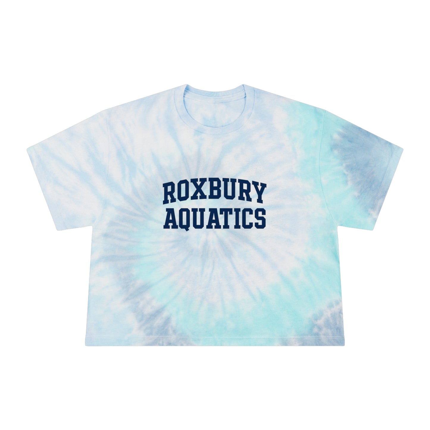 Greenwich Aquatics ADULT WOMEN Tie-Dye Crop Tee