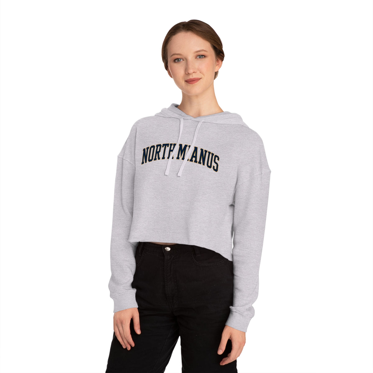 NMS I Love NMS Crop Sweatshirt