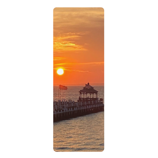Sunset Rubber Yoga Mat