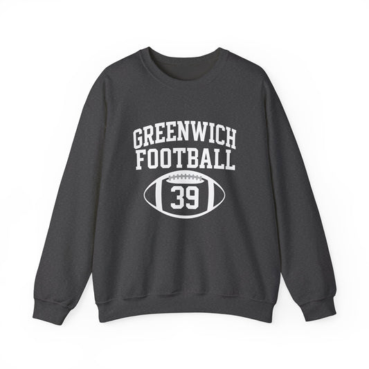 Greenwich Cozy Adult Collegiate Sweatshirt, Unisex Crewneck