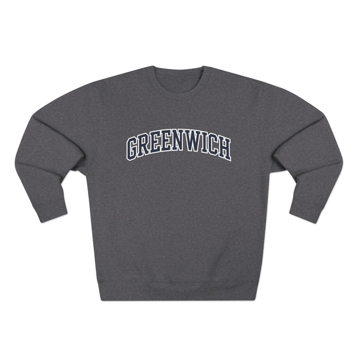 Greenwich Crewneck Sweatshirt — Classic Collegiate Pullover