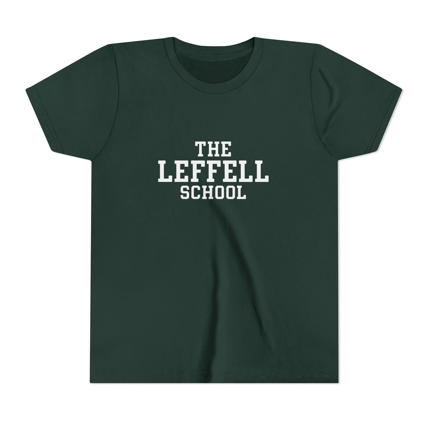 Youth T-Shirt — "The Leffell School" Classic School Logo Tee