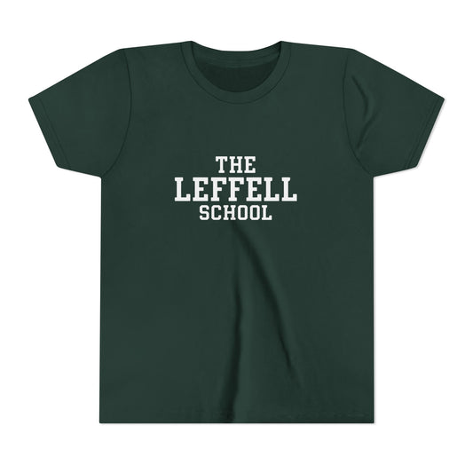 Youth T-Shirt — "The Leffell School" Classic School Logo Tee