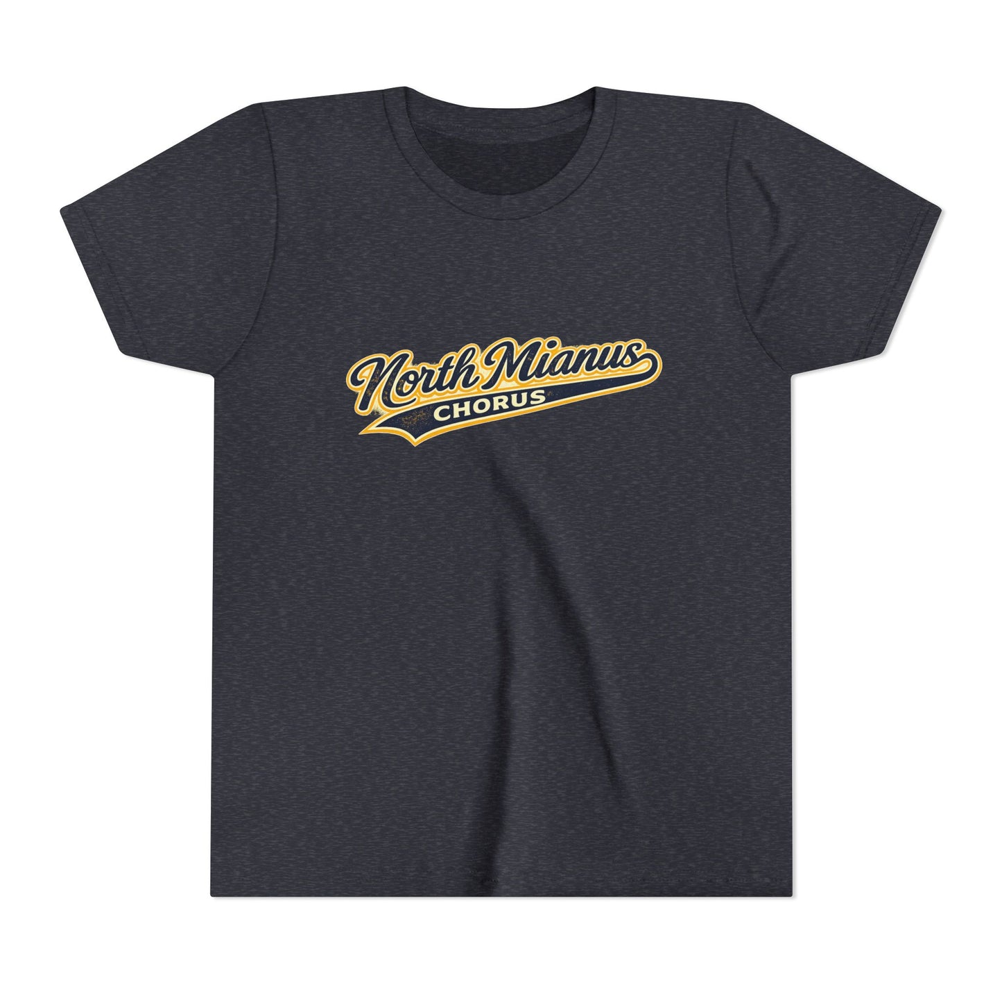 KIDS North Mianus Chorus Baseball T-Shirt YOUTH SIZE