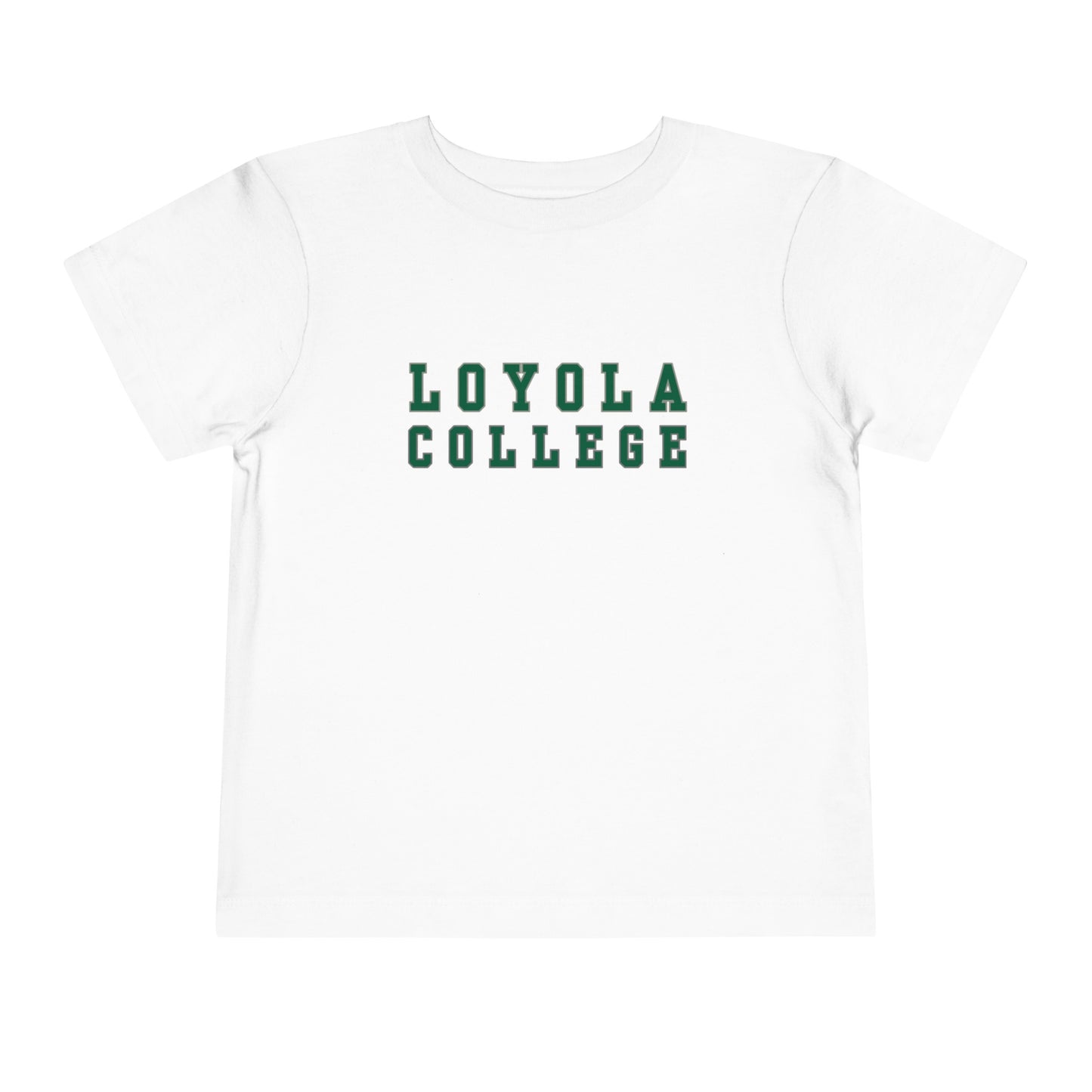 Loyola College "Vintage" Toddler Short Sleeve Tee, Loyola University toddler kids T-Shirt, Loyola Greyhounds, Loyola Gift