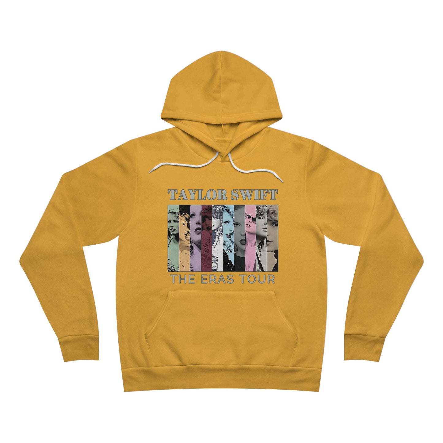 Taylor Swift Eras Tour Adult Unisex Sponge Fleece Pullover Hoodie Bella and Canvas