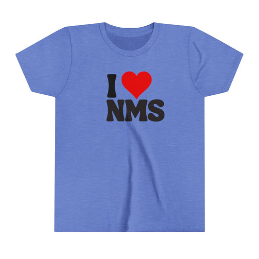 NMS I LOVE NMS Youth Short Sleeve Tee