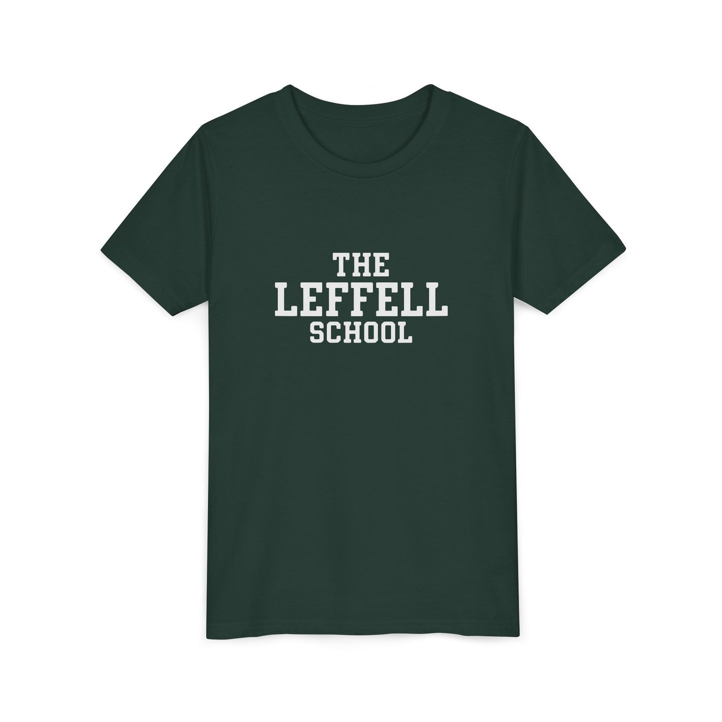 Youth T-Shirt — "The Leffell School" Classic School Logo Tee
