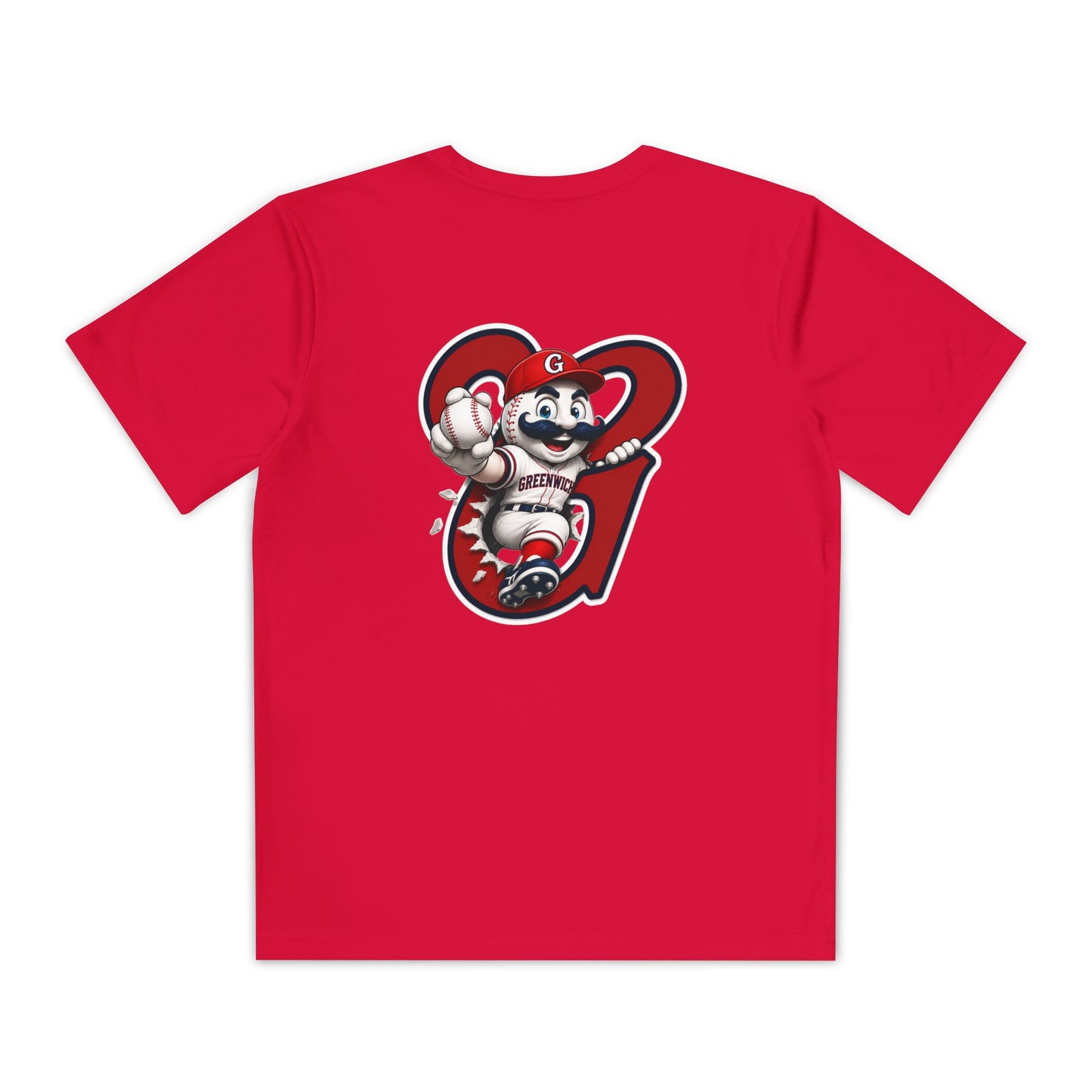 Greenwich Cooperstown Original Pin Performance Youth Competitor Tee