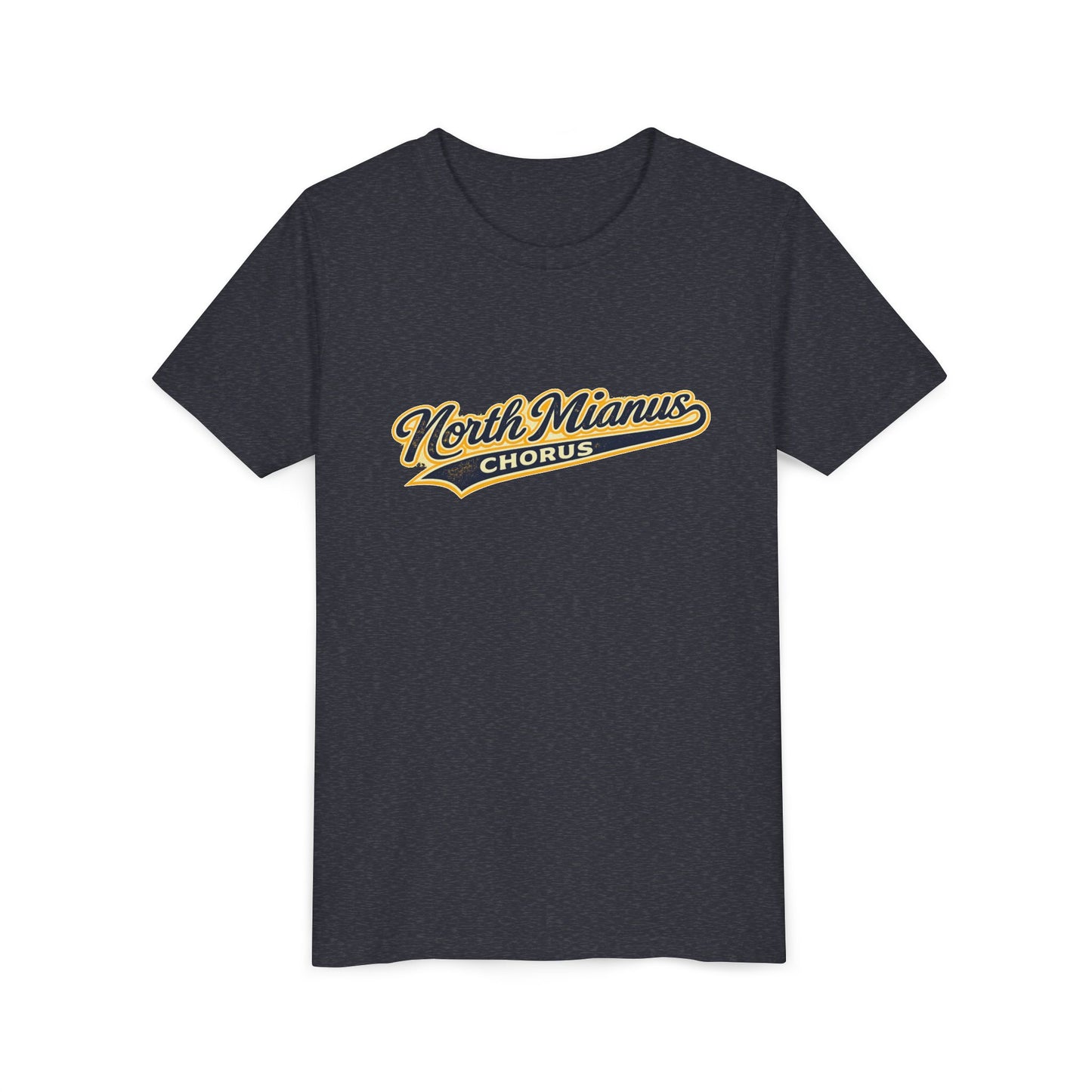 KIDS North Mianus Chorus Baseball T-Shirt YOUTH SIZE