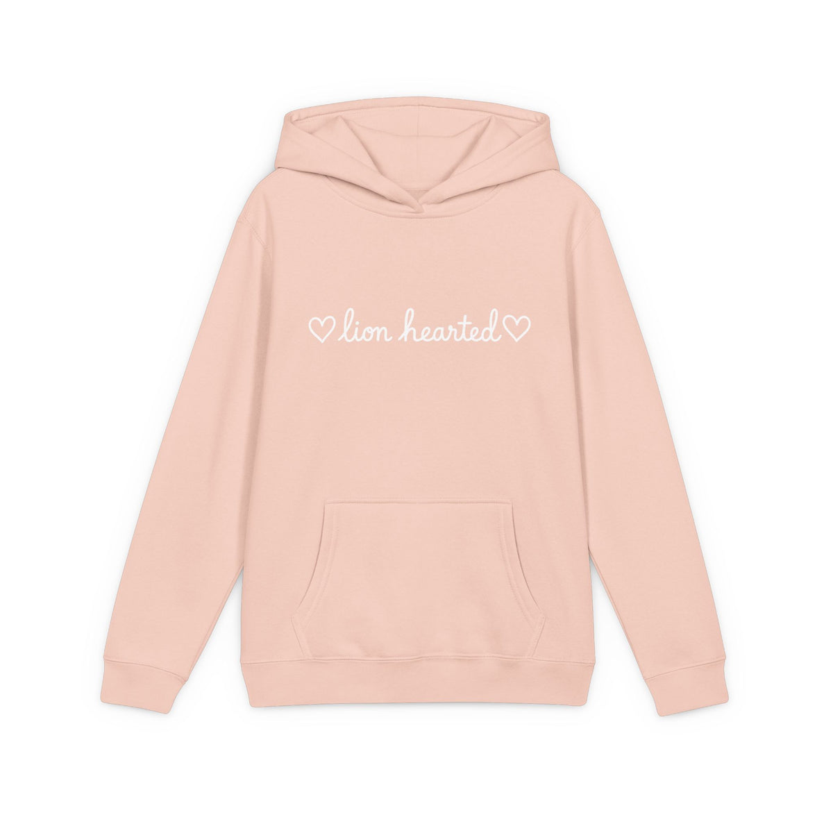The Leffell School Youth Lion Hearted fleece Hoodie