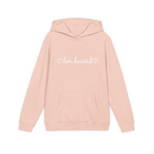 The Leffell School Youth Lion Hearted fleece Hoodie