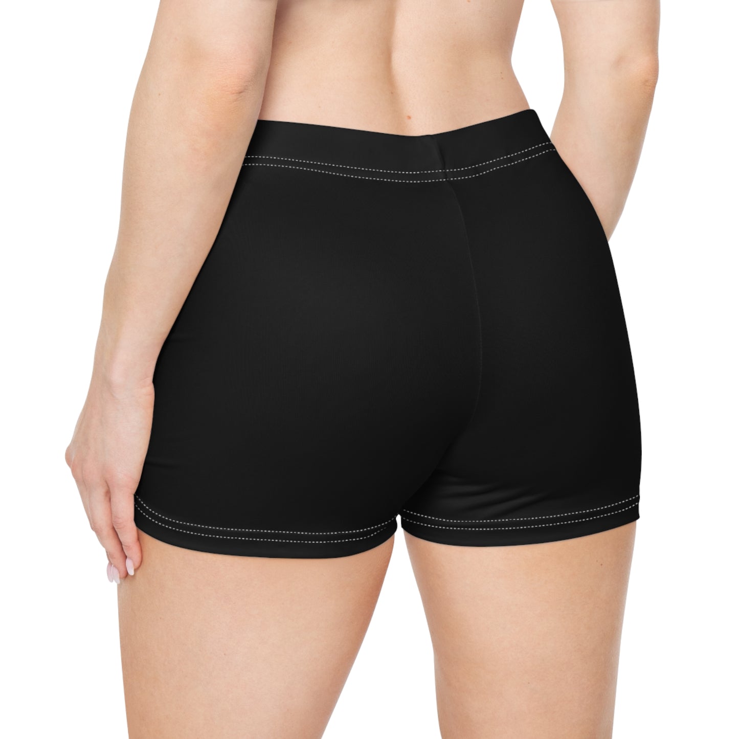 Bulldogs Cheer Women's Bike Booty Shorts (AOP)