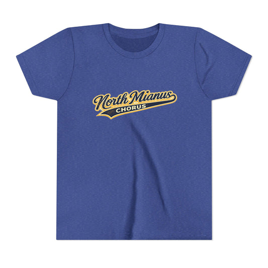 KIDS North Mianus Chorus Baseball T-Shirt YOUTH SIZE