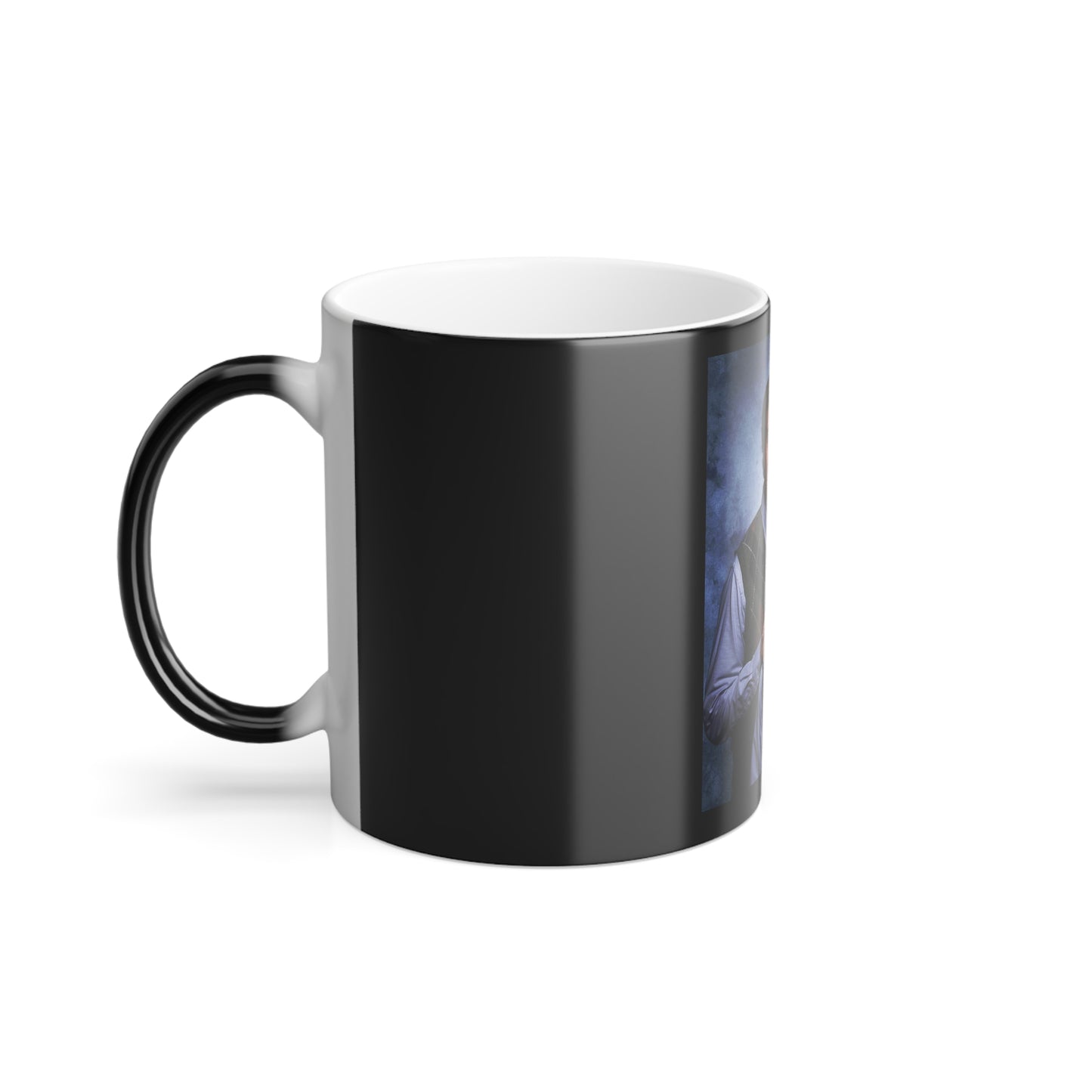 Color-Changing Photo Mug — Custom Portrait Reveal 11oz