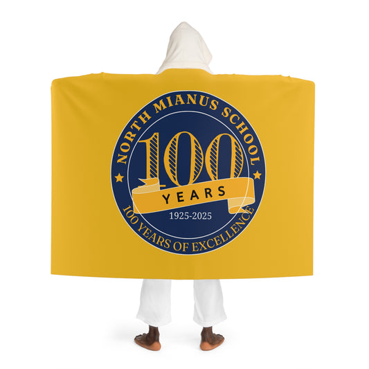 NMS 100 Years Hooded Soft Blanket