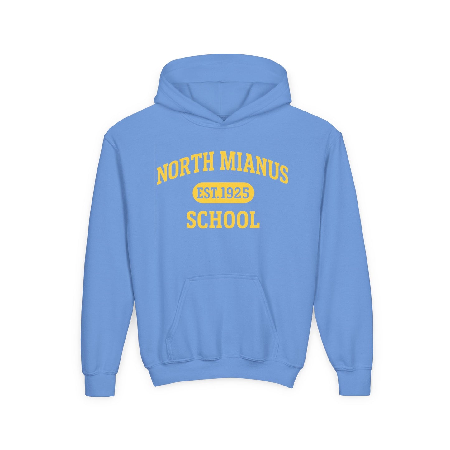 North Mianus School Youth Hoodie — Est. 1925 Retro Campus Sweatshirt