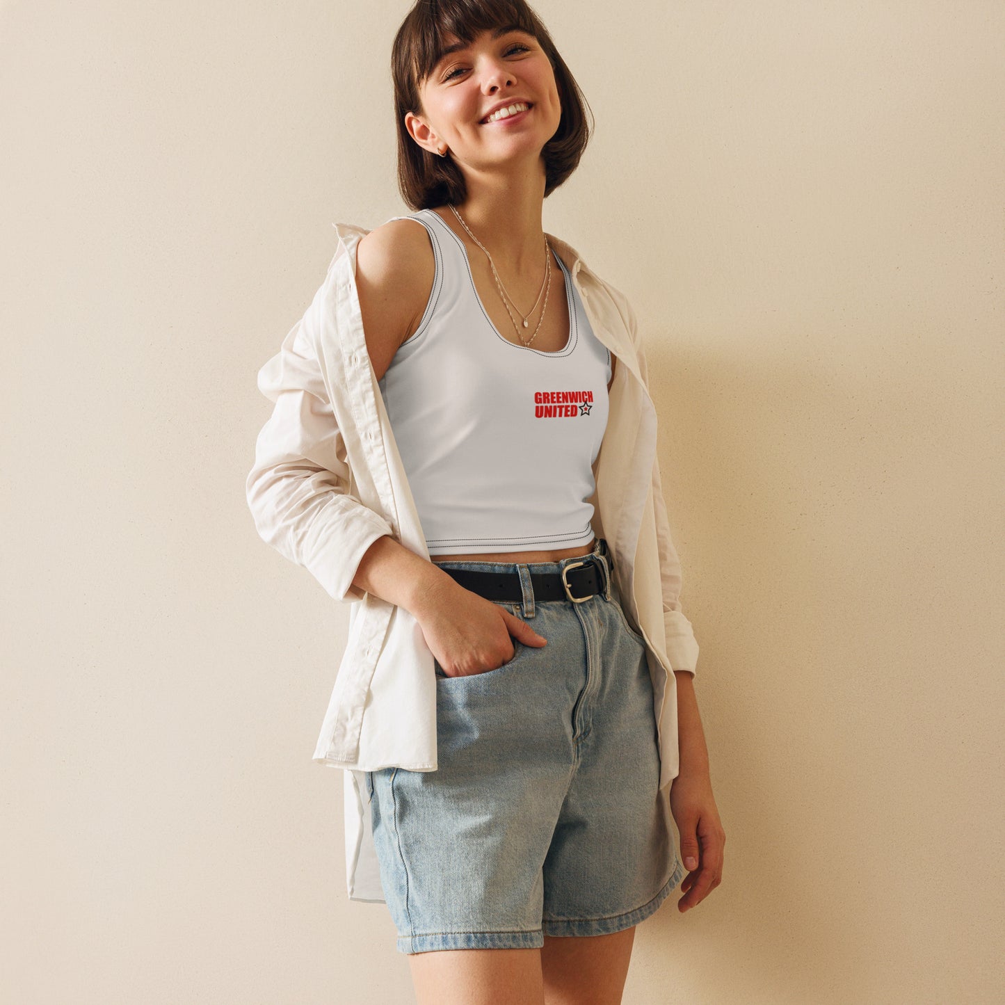 Greenwich United Crop Top
