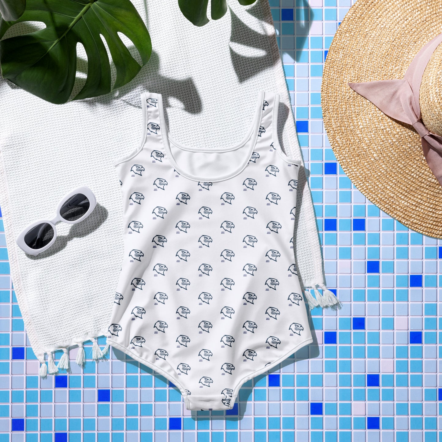 North Mianus Hawks All-Over Print Youth Swimsuit