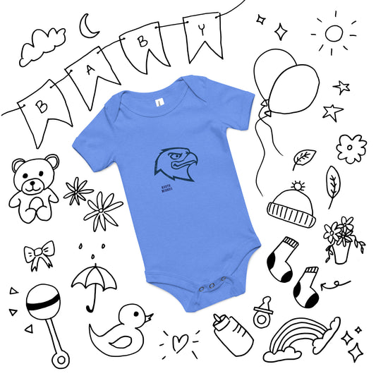North Mianus Hawks Baby short sleeve one piece