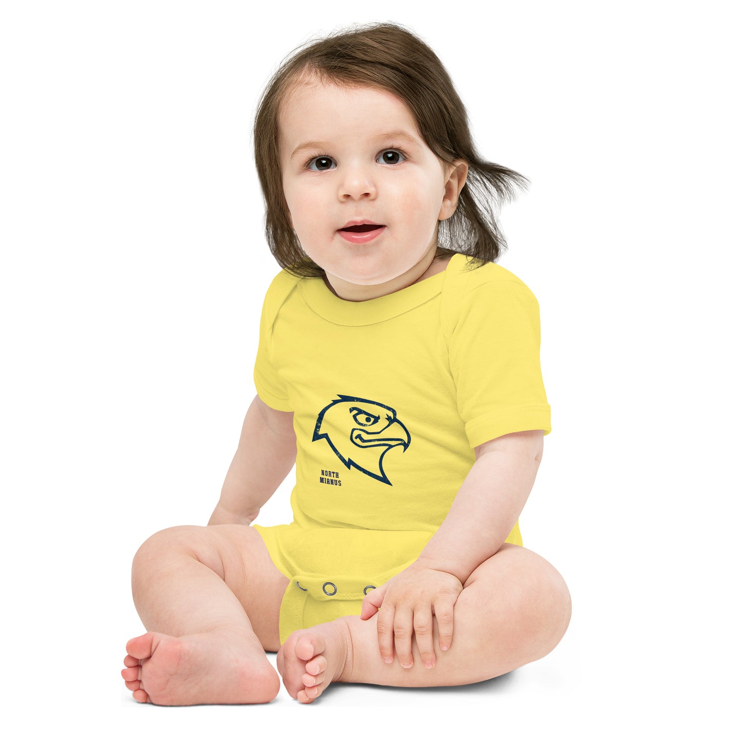 North Mianus Hawks Baby short sleeve one piece