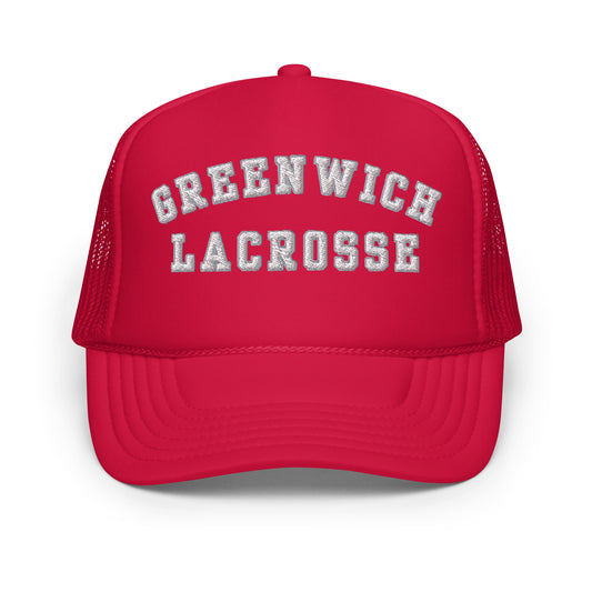 Greenwich Lacrosse Foam trucker hat