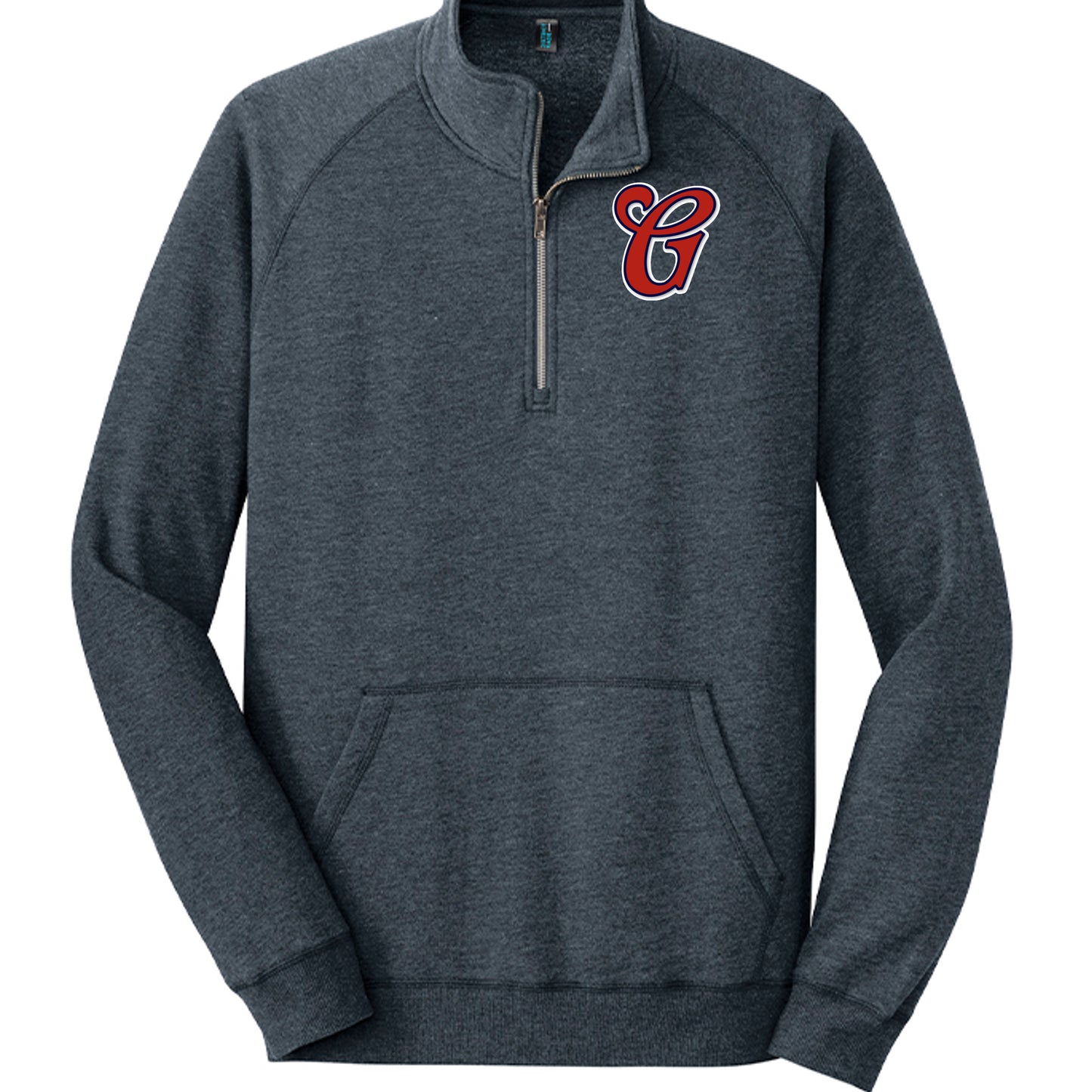Heathered Navy - DM392 - FRONT