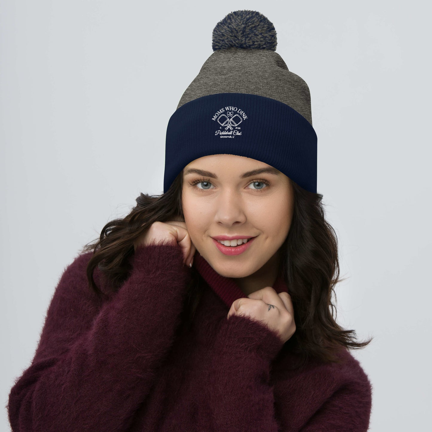 Pickleball Pom-Pom Beanie