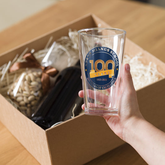 NMS 100 Years Shaker pint glass