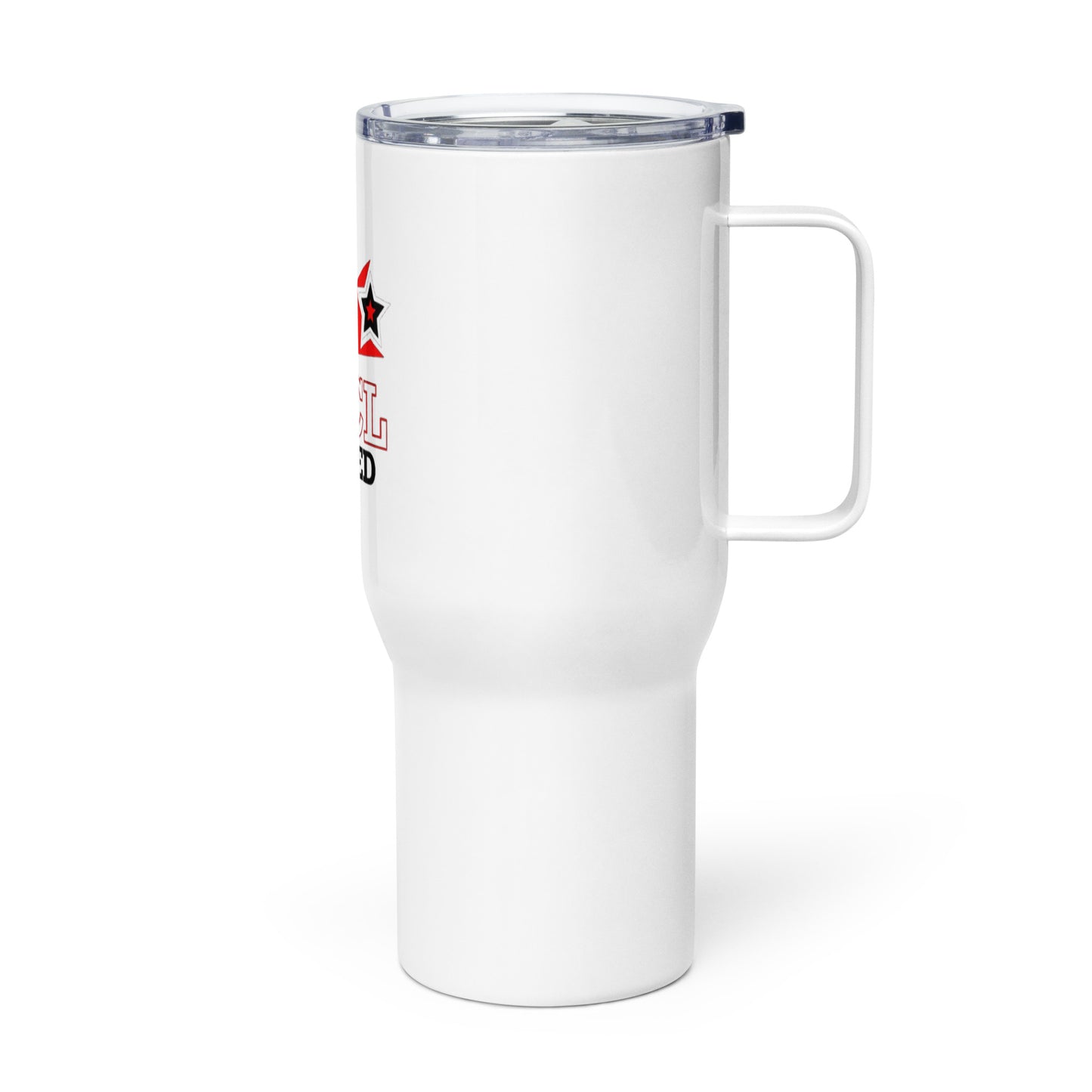 Greenwich United Travel mug with a handle