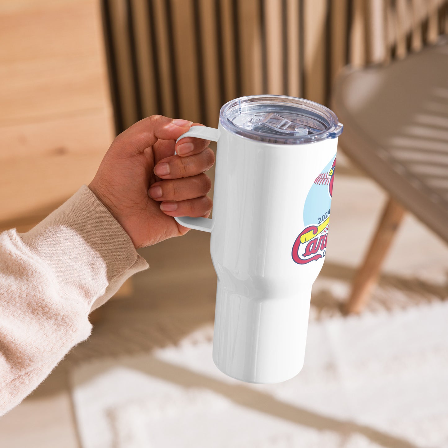 Cardinals Travel mug with a handle