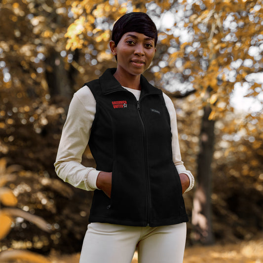 Greenwich United Women’s Columbia fleece vest