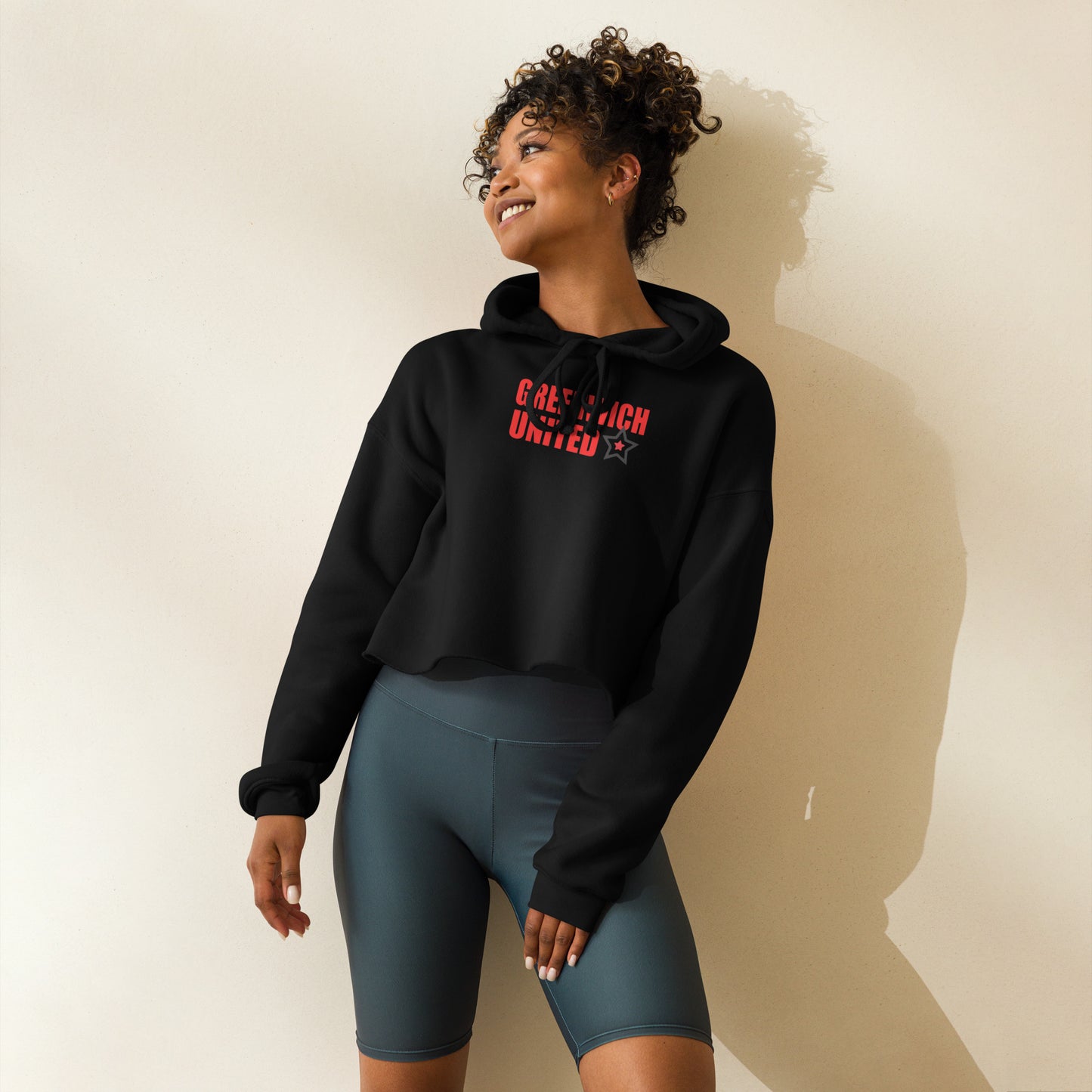 Greenwich United Crop Hoodie
