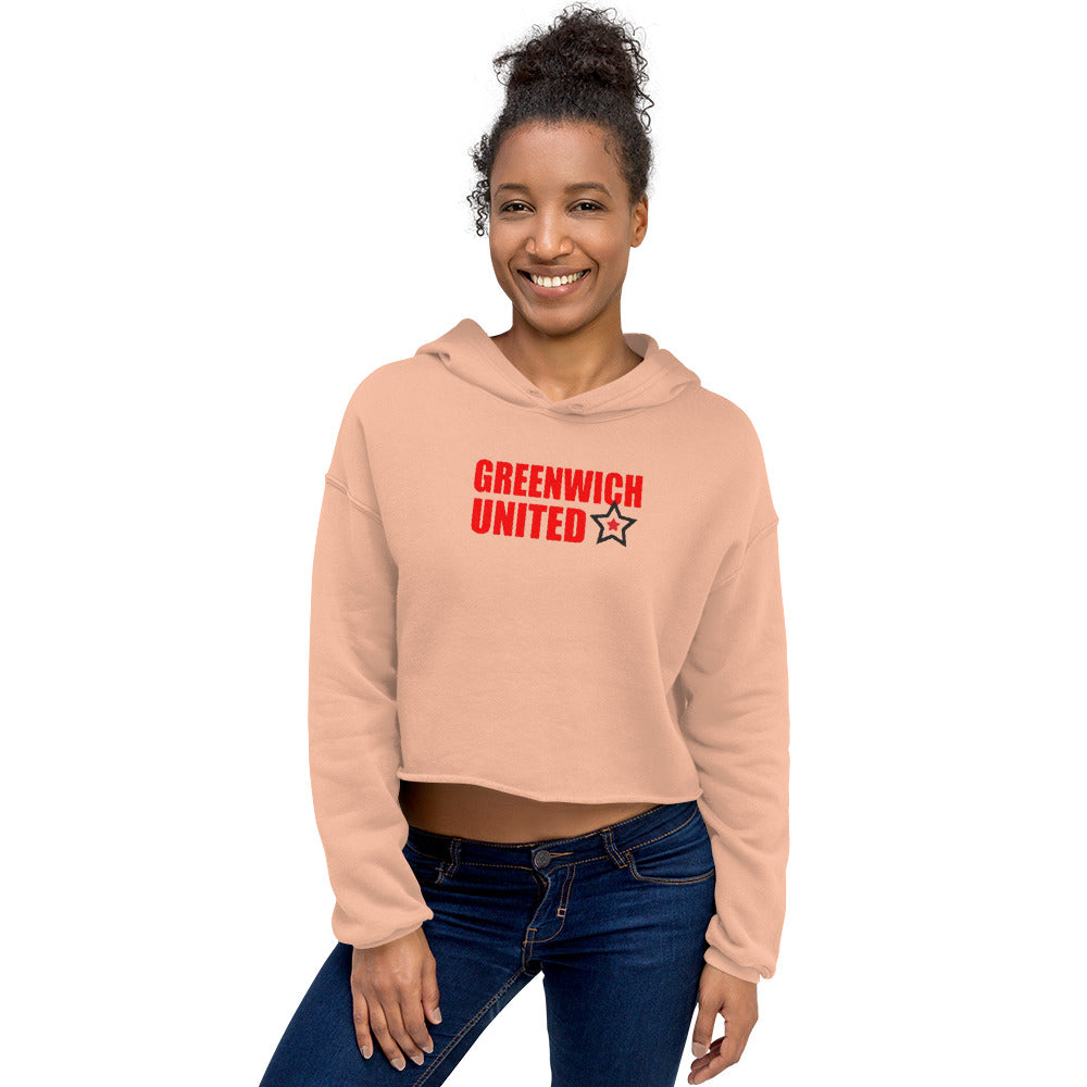 Greenwich United Crop Hoodie