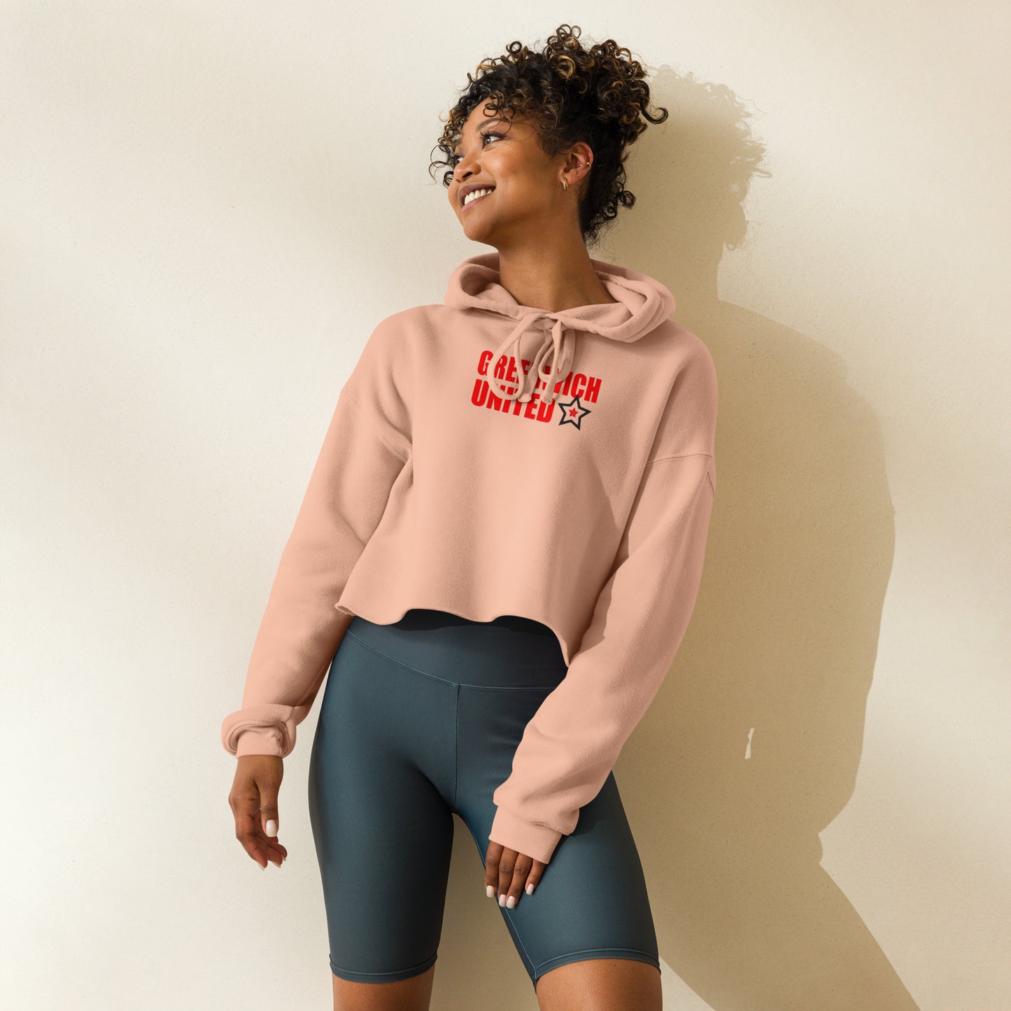 Greenwich United Crop Hoodie