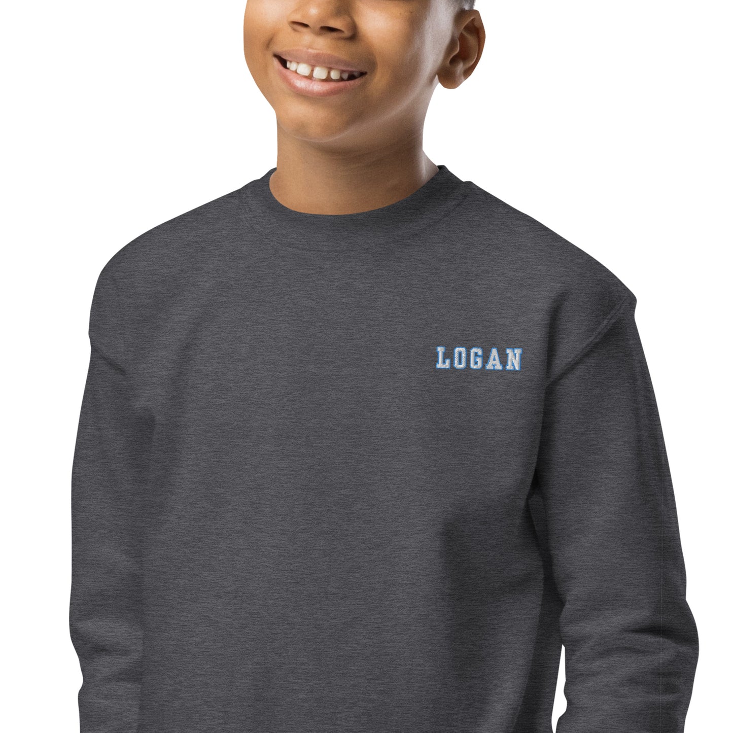 Personalized Youth crewneck sweatshirt